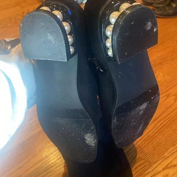 Catherine Catherine Malandrino suede like thigh high boots - Picture 8 of 8